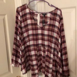 Ladies tie back Torrid Top